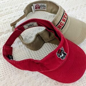 NC State Wolfpack Visor Set